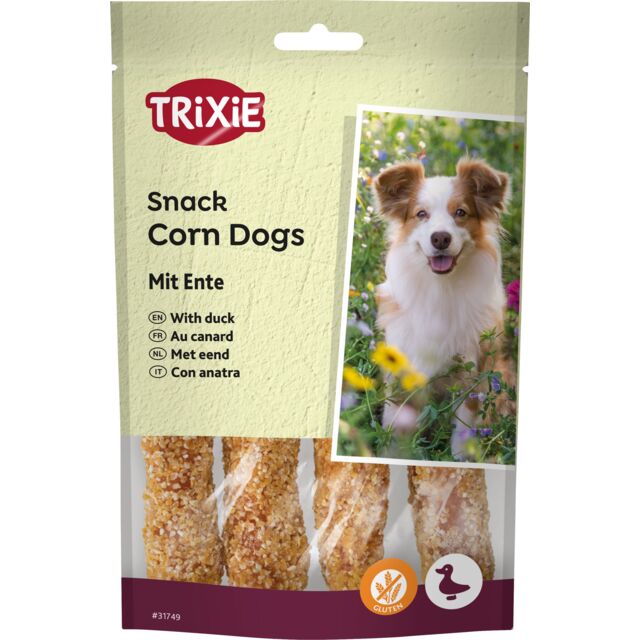 Trixie PREMIO skanėstai šunims Corn Dogs, antiena, 4x100 g