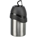 Trixie Gertuvė butelis su dubenėliu, nerūd. plienas/plastikas, 0.3 l