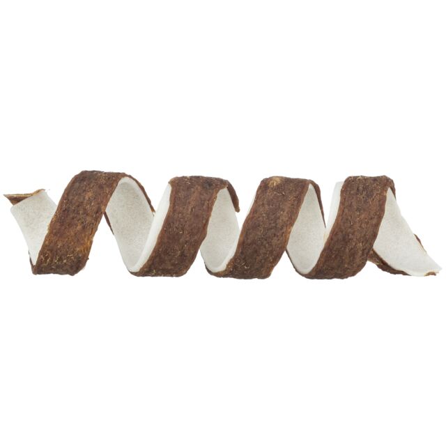 Trixie skanėstas šuniui Denta Fun Chewing Curl su jautiena, be pakuotės, 12 cm, 12 g