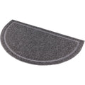 Trixie Kilimėlis prie tualeto, pusiau apvalus, PVC, 59x35 cm, antracito
