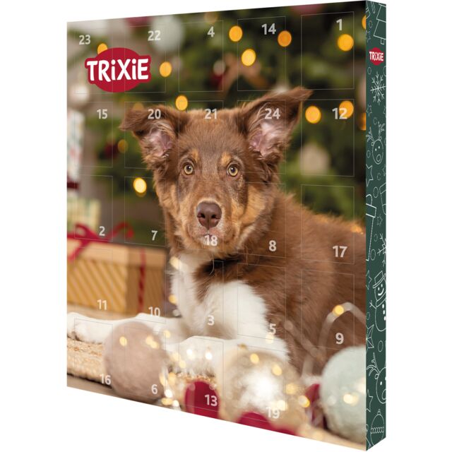 Trixie Xmas Advento kalendorius šunims, 30 × 34 × 3.5cm