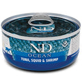 FARMINA N&D OCEAN - CAT Wet Tuna Squid&Shrimp ADULT 70 g