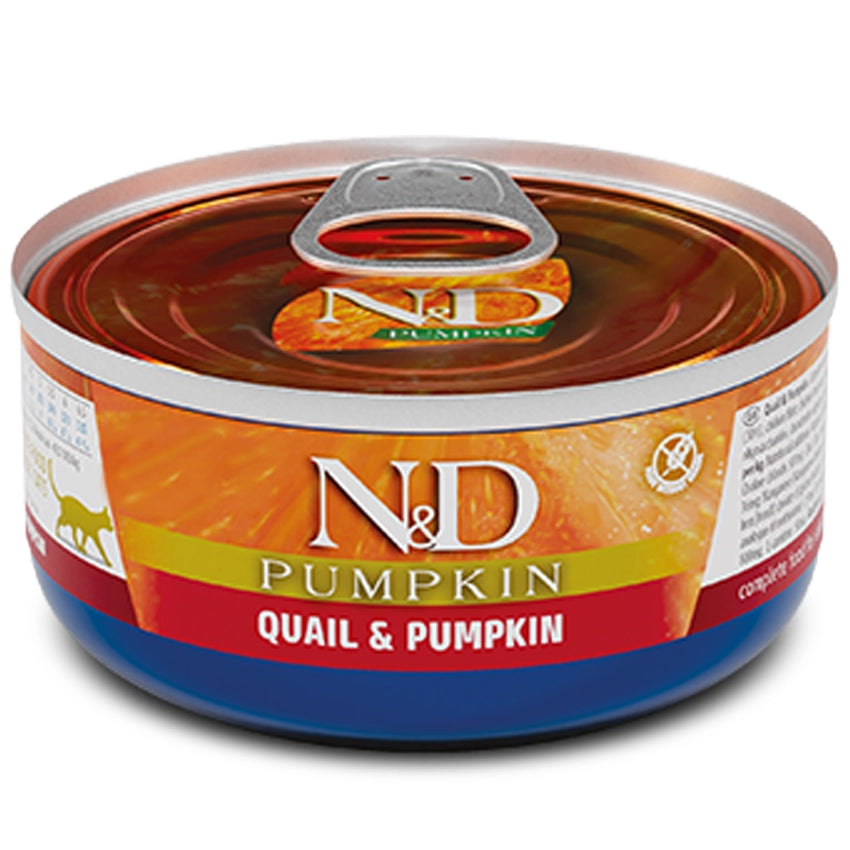 FARMINA N&D PUMPKIN - CAT Wet Quail&Pumpkin ADULT 70 g