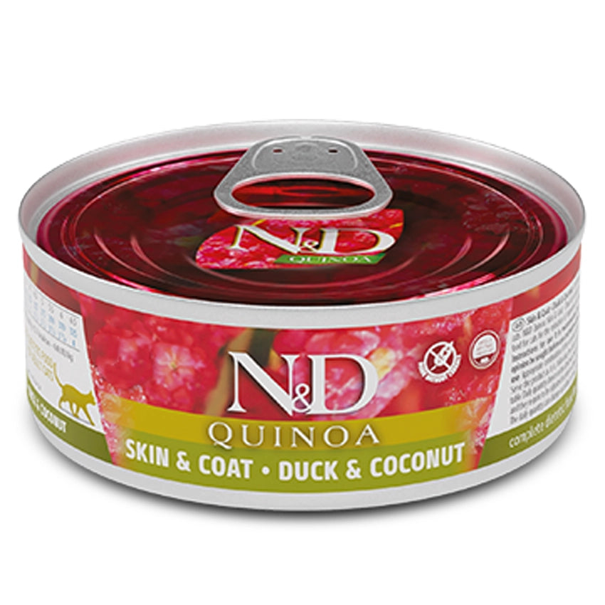 FARMINA N&D QUINOA - CAT Wet Duck&Coconut ADULT 80 g