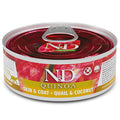FARMINA N&D QUINOA - CAT Wet Quail&Coconut ADULT 80 g